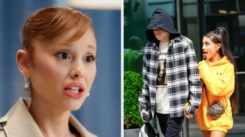 Ariana Grande’s Fashion: Oversized Sweatshirts Paired with High Boots