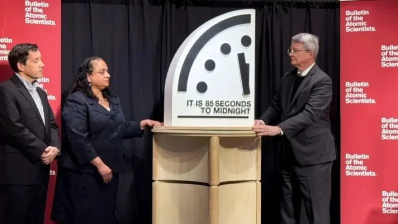 “Doomsday Clock Hits Record Low: 85 Seconds to Midnight Catastrophe”