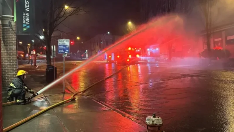 Fire Damages New Westminster Restaurant
