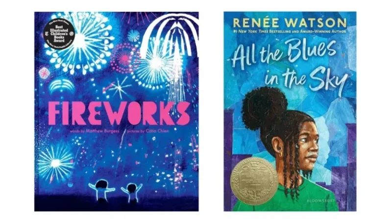 “‘Fireworks’ Earns Caldecott, ‘All the Blues in the Sky’ Secures Newbery”