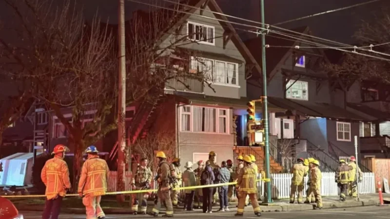 Kitsilano Basement Blast Displaces Six Residents