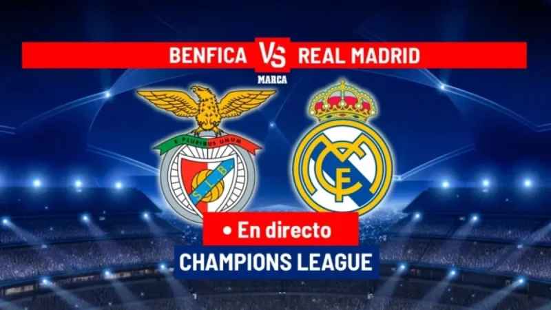 Live Champions League Update: Benfica vs. Real Madrid