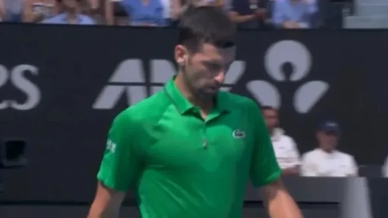 Novak Djokovic Challenges Warning from Australian Open Umpire