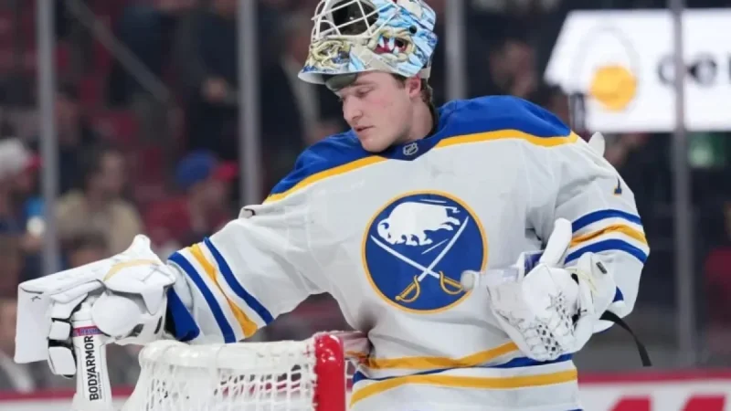 Sabres’ Ukko-Pekka Luukkonen Exits Leafs Game with Lower-Body Injury