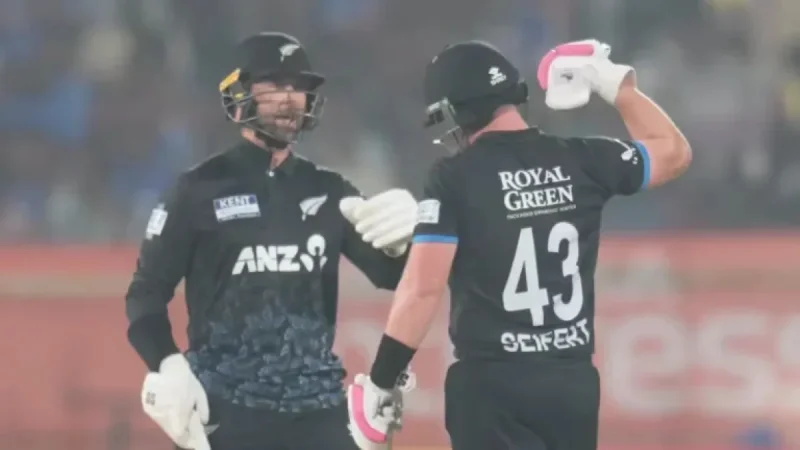 Tim Seifert, Devon Conway Shine with Record Opening Stand in India-New Zealand T20