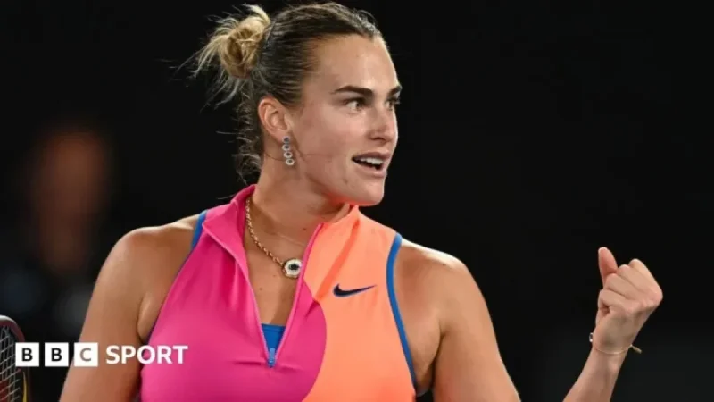Aryna Sabalenka Defeats Elina Svitolina, Advances to 2026 Australian Open Final