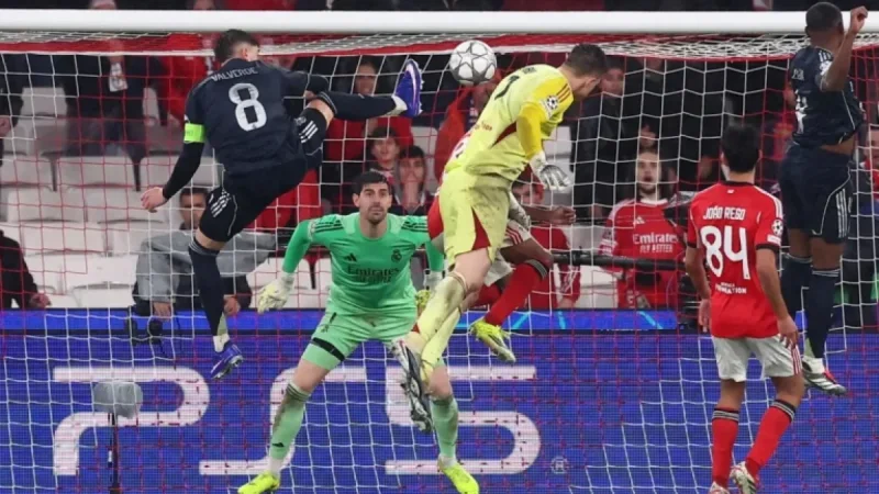 Benfica Goalkeeper Scores Dramatic Equalizer Against Real Madrid