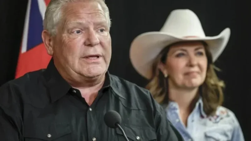 Doug Ford Challenges Danielle Smith to Reject Alberta Separation: ‘Stand with Canada’