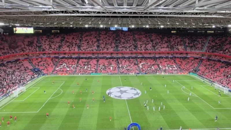Dozens of Sporting Fans Blocked from Entering San Mamés Stadium