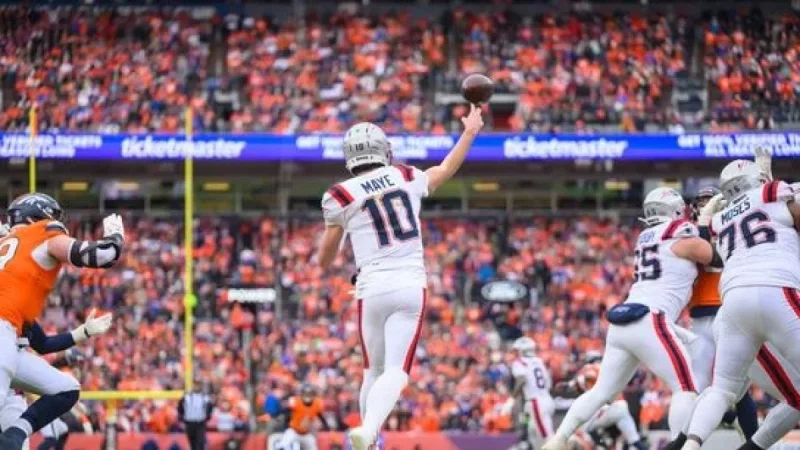 Drake Maye’s Shoulder Performance Shines Against the Broncos