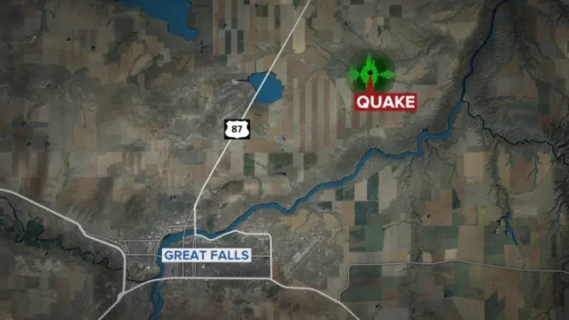Earthquake Strikes Montana, Shaking Multiple Areas