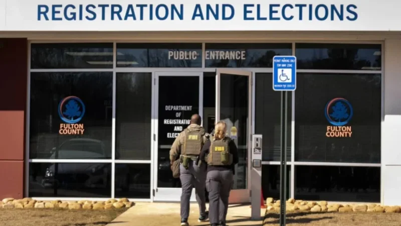 Experts Call FBI’s Fulton County Election Center Search Unprecedented