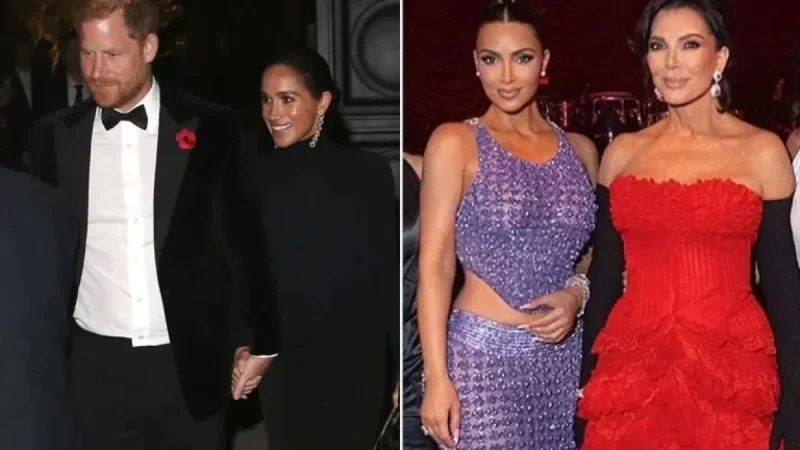 Kim Kardashian Reveals Why Markle and Harry Photos Vanished After Jenner’s Party