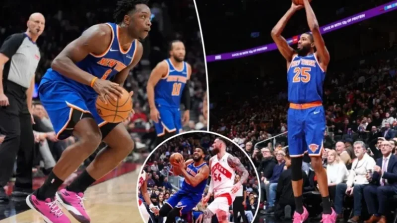 Knicks Triumph Over Raptors with Bridges and Anunoby’s Stellar Performance