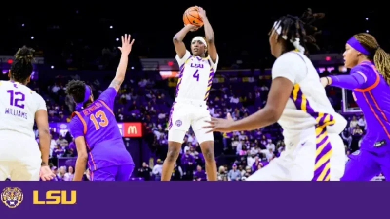 LSU to Host Arkansas Thursday in Play4Kay Matchup