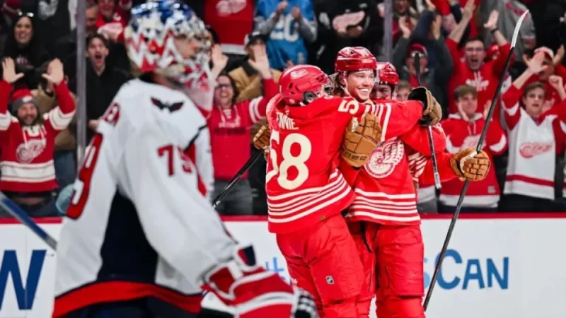 Red Wings Face Off Against Struggling Capitals in Crucial Matchup