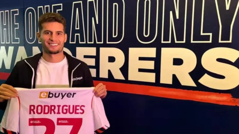 Ruben Rodrigues Joins Wanderers in Exciting Transfer Move