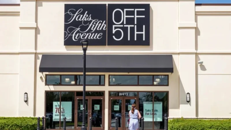 Saks OFF 5TH to Close Most Stores Following Bankruptcy Filing
