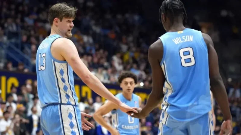ESPN Lists UNC’s Veesaar, Wilson Among Top 50 U.S. Players