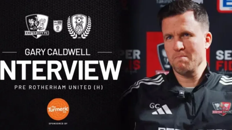 Gary Caldwell Prepares for Rotherham United Home Match