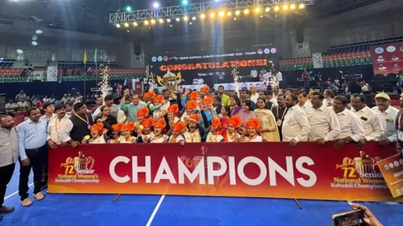 Haryana Triumphs at 2026 Women’s Senior National Kabaddi Championship: Full Results