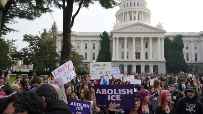 Hundreds of Teens Rally in Sacramento Against ICE: Live Updates