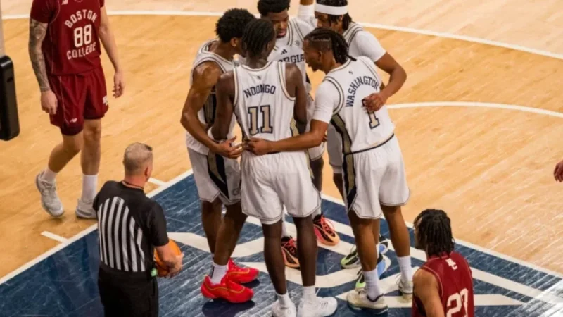 Jackets Host No. 16 North Carolina in Saturday’s Men’s Basketball Showdown