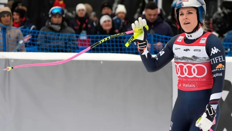 Lindsey Vonn Injury Update: Left knee scare after Crans-Montana crash