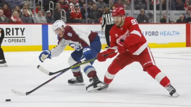 Red Wings Face Avalanche: Key Line Combinations