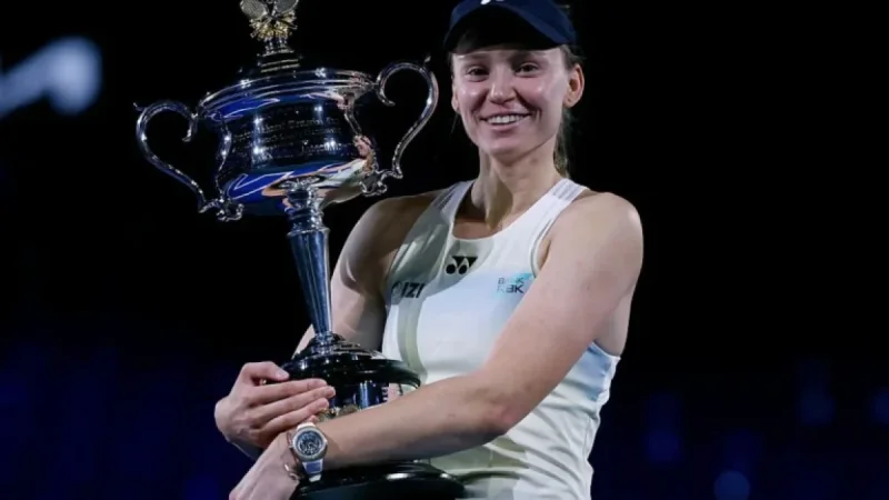 Rybakina Triumphs Over Sabalenka, Wins First Australian Open Title
