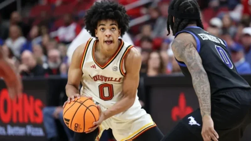 Brown, Rooths Lead Louisville to 88-74 Victory Over SMU