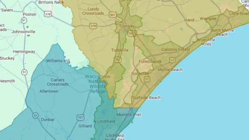 Horry County Power Outage Leaves Over 4,000 Residents Affected