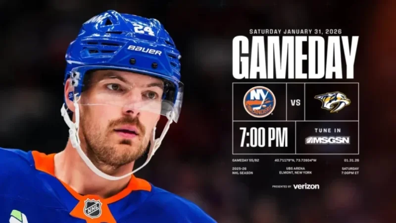 Islanders Face Off Against Predators: Game Preview
