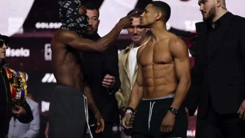 Jamaine Halts Keyshawn’s Face-Off Routine During Weigh-In