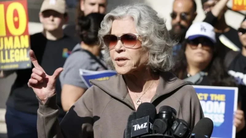 Jane Fonda Supports Don Lemon Post-Arrest