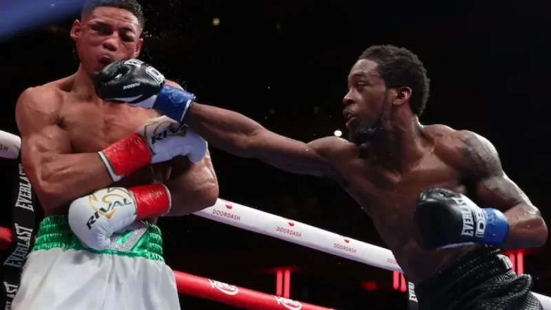 Keyshawn Davis Defeats Jamaine Ortiz, Advances to Second Division