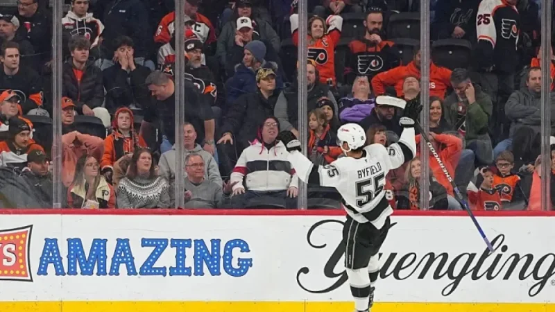 Kings Edge Flyers 3-2 in OT: Kopitar, Byfield, Hiller Shine