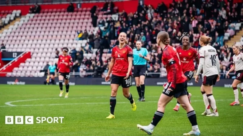 Naalsund’s Brace Boosts Man Utd to Second Place