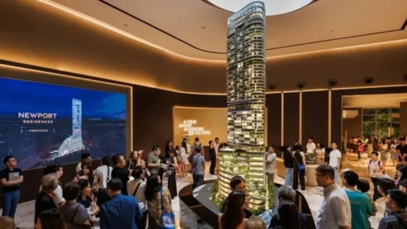 Newport Residences Launch: 57% of Units Sold in Debut Weekend