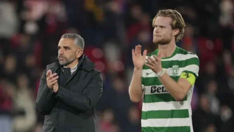 Sporting’s Hjulmand Misses Match Against Nacional