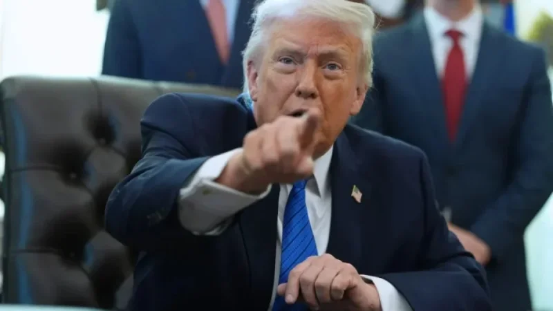 Trump Warns Eugene ICE Protesters of Consequences