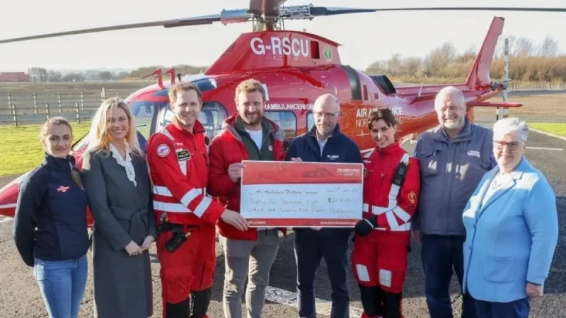 Benburb Farm Open Day Raises £86,000 for Air Ambulance Charity