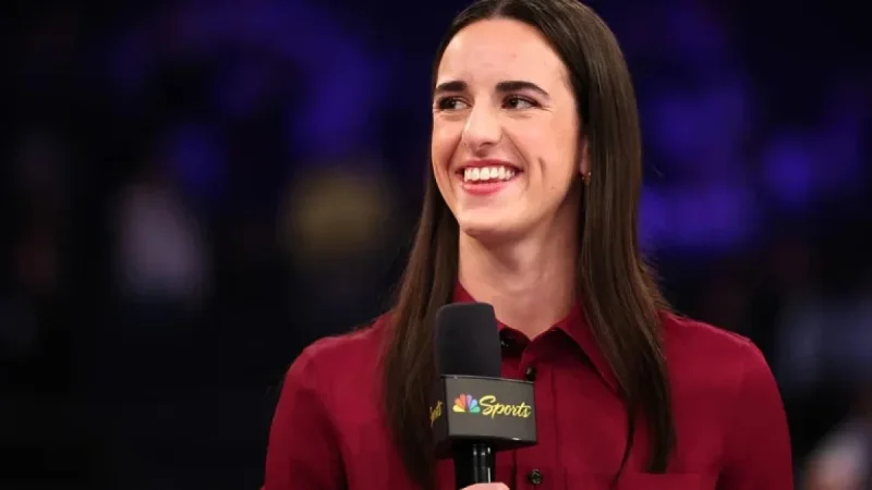 Caitlin Clark Jokes About Being Shortest in NBA Broadcast Team