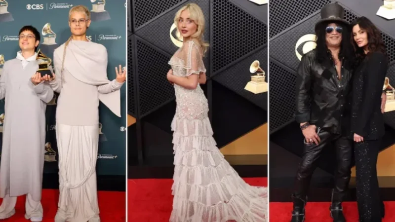 Celebrity Styles Shine on 2026 Grammy Awards Red Carpet
