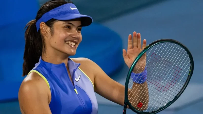 Emma Raducanu beats Greet Minnen in Transylvania Open first round