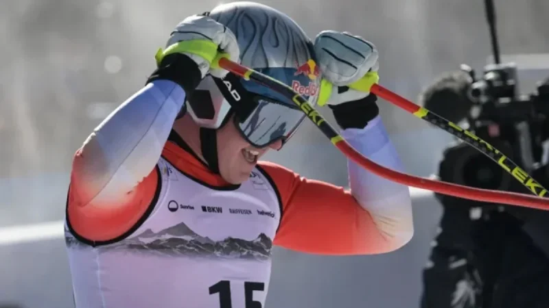 Franjo von Allmen Triumphs Again in Crans-Montana Alpine Skiing