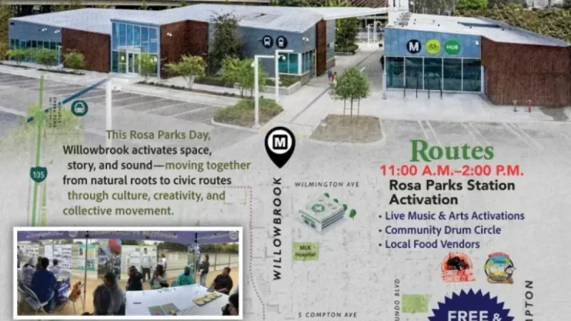 Honor Rosa Parks Day at Willowbrook’s Roots & Routes Creek to Station Event