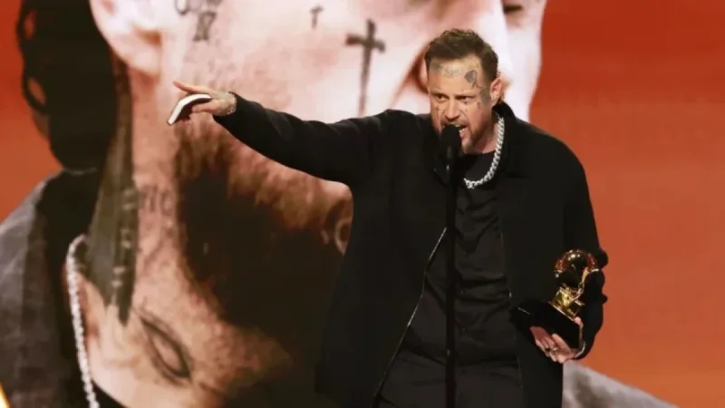 Jelly Roll Criticized for ‘MAGA’ Speech at Grammys Following Bad Bunny Remark