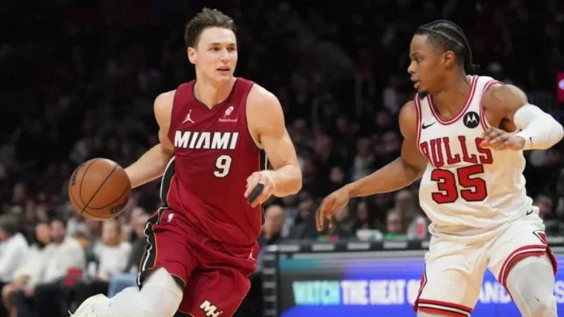 Larsson Shines, But Miami Falls Short Against Bulls