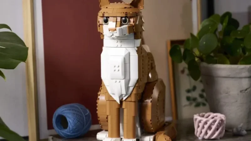 LEGO 21376 Orange Cat Set Recolors Tuxedo Cat for March 2026 Release
